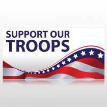 Support Our Troops Banner