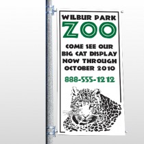 Zoo 127 Pole Banner