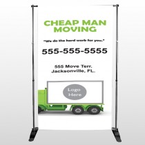 Moving 121 Pocket Banner Stand