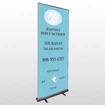 Bible Dove 162 Retractable Banner Stand 