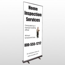 Home Inspection 360 Retractable Banner Stand