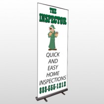 Home Inspection 361 Retractable Banner Stand