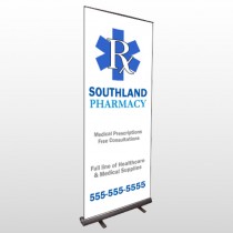Pharmacy 103 Retractable Banner Stand