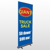 Starburst 119 Retractable Banner Stand