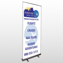 Travel Agent 28 Retractable Banner Stand