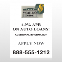 Auto Loan 173 Custom Decal