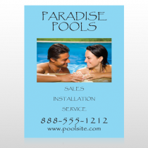 Paradise Pool 529 Custom Decal