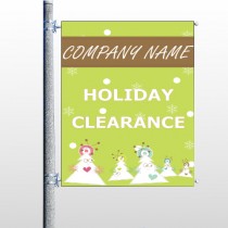 Holiday Clearance 13 Pole Banner