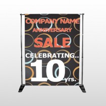 Anniversary Sale 14 Pocket Banner Stand