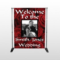 Rose Couple 04 Pocket Banner Stand