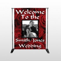 Rose Couple 04 Pocket Banner Stand