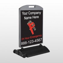 Monkey Wrench 257 Wind Frame Sign