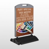 Paint Brushes 256 Wind Frame Sign