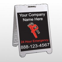 Monkey Wrench 257 A-Frame Sign