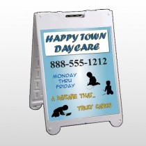 True Happy Care 182 A Frame Sign