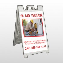 AC Repair 251 A-Frame Sign