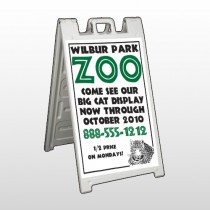 Zoo 127 A Frame Sign