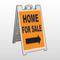 Home For Sale 34 A  Frame Sign