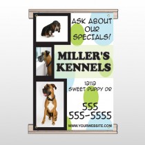 Dog Kennels 300 Track Banner