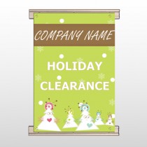 Holiday Clearance Track Banner