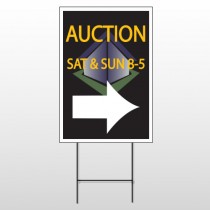 Auction Corner 701 Wire Frame Sign