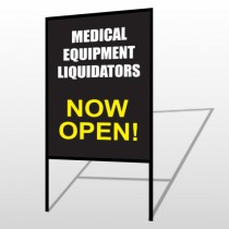 Medic Liquidation 331 H-Frame Sign