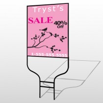 Bird Branch Sale 08 Round Rod Sign 