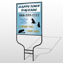 True Happy Care 182 Round Rod Sign