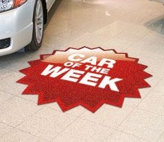 Car Sale Floor Decal