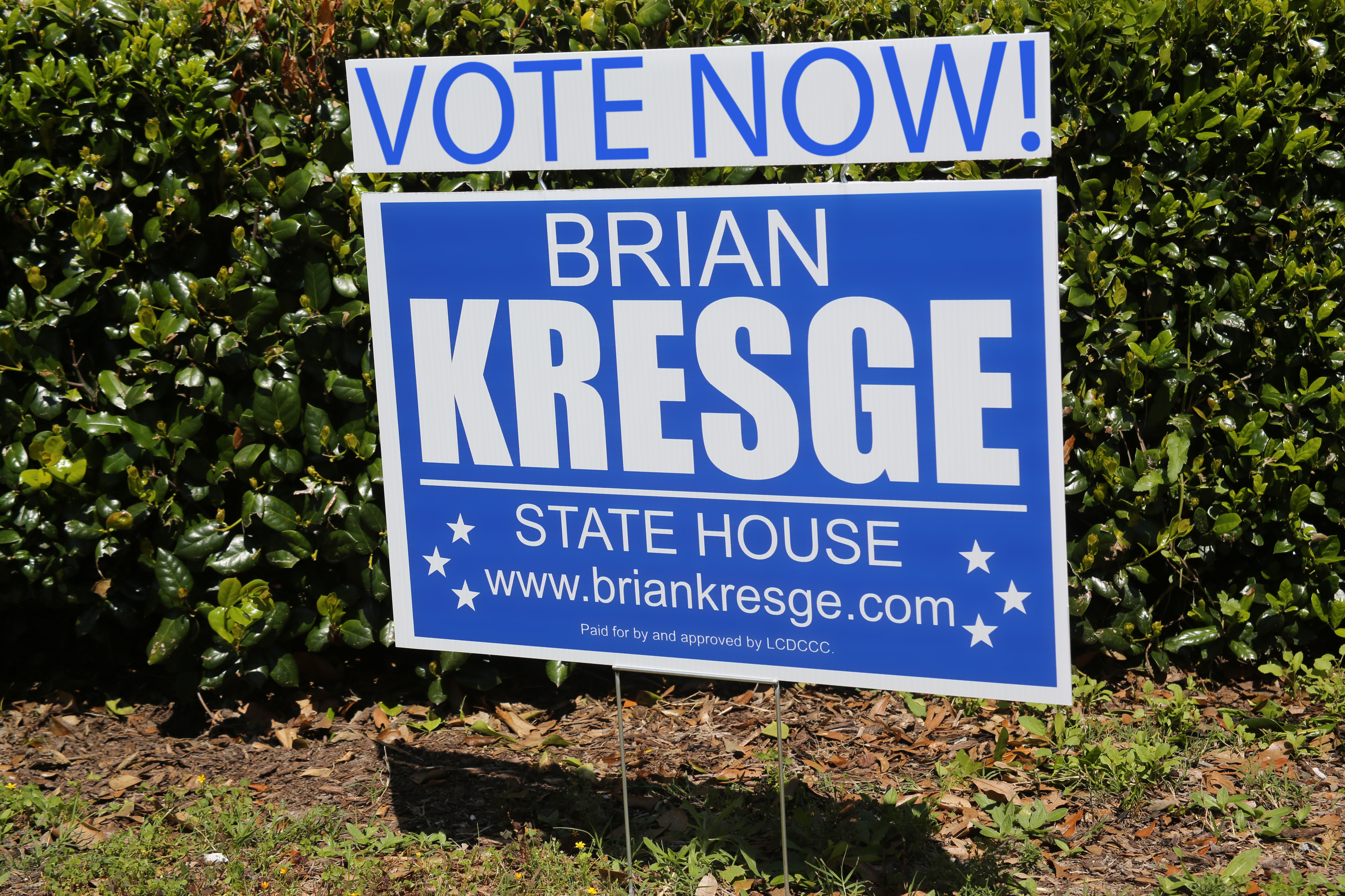 Corro Yard Sign With Rider