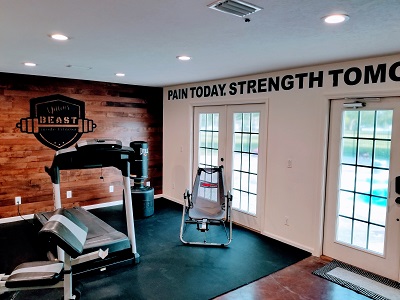 Gym Wall Lettering